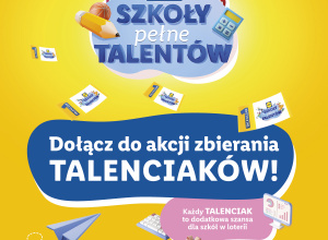 Akcja sieci sklepów LIDL - Szkoły Pełne Talentów.