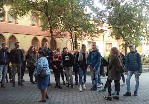 Uczniowie naszej szkoły podczas wycieczki do Lichenia