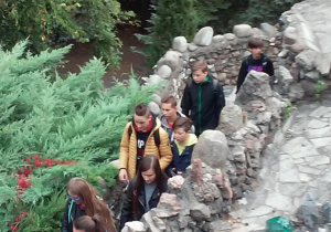 Uczniowie naszej szkoły podczas wycieczki do Lichenia