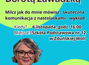 Spotkanie z "Supernianią" Dorotą Zawadzką